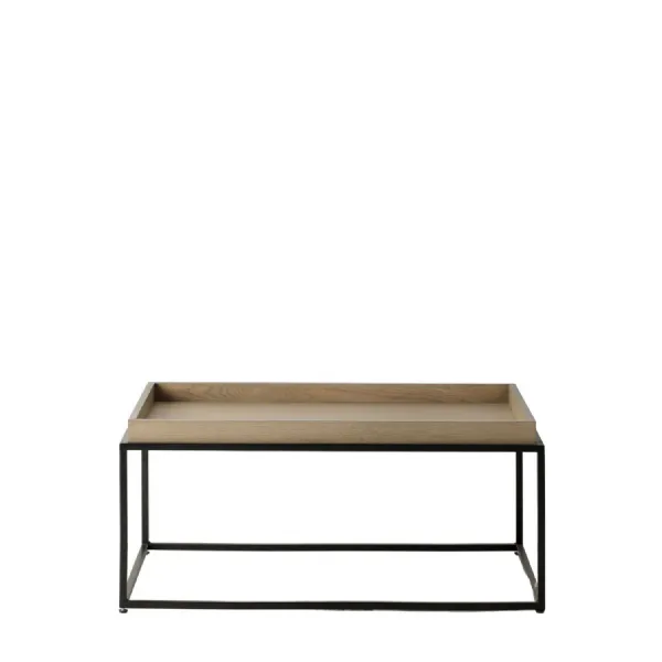 Forden Tray Coffee Table Grey 900x600x400mm