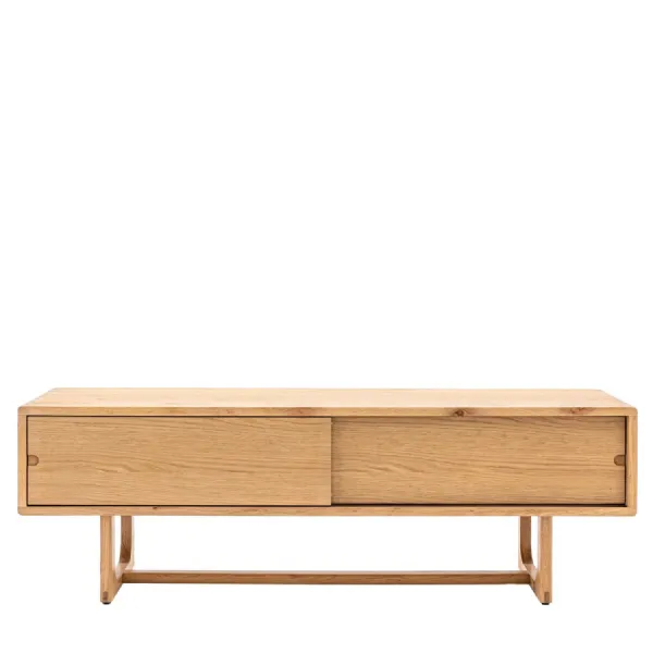 Natural Oak Drawer T.V. Sideboard