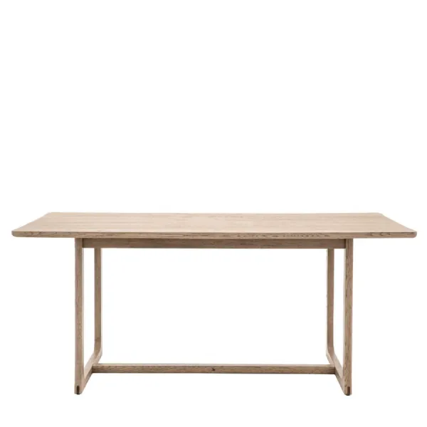 Natural Smoked Oak Dining Table