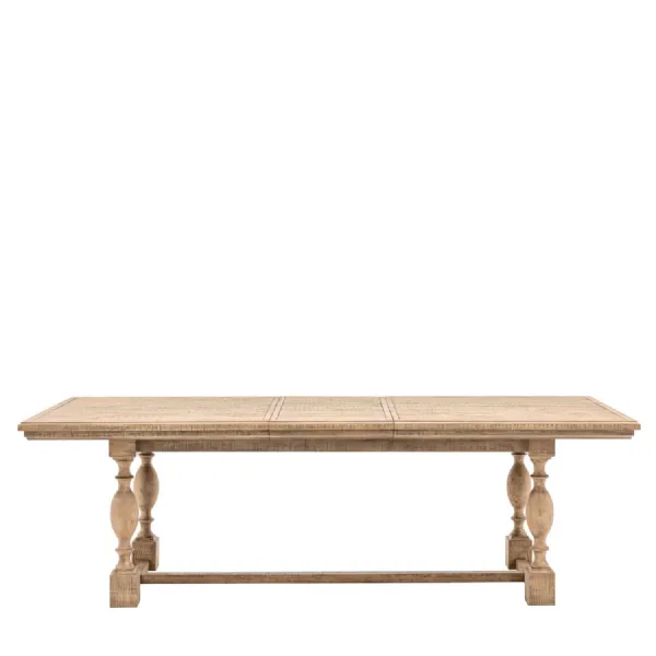 Vancouver Ext Dining Table 2000 2500x1000x750mm