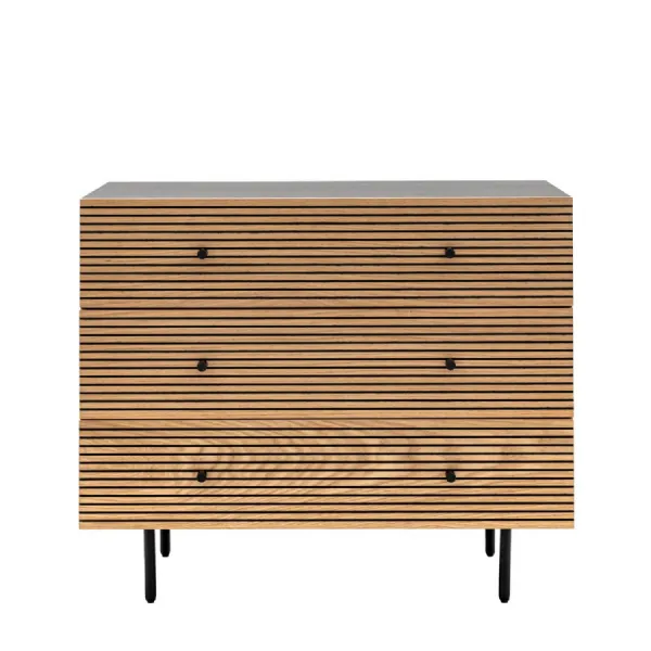 Hyland 3 Drawer Chest 400x900x750mm