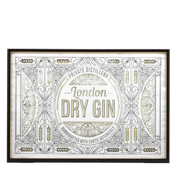 Silver London Dry Gin Mirror