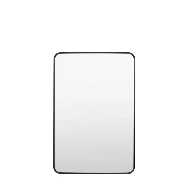 Holworth Rectangle Mirror Black 600x35x900mm