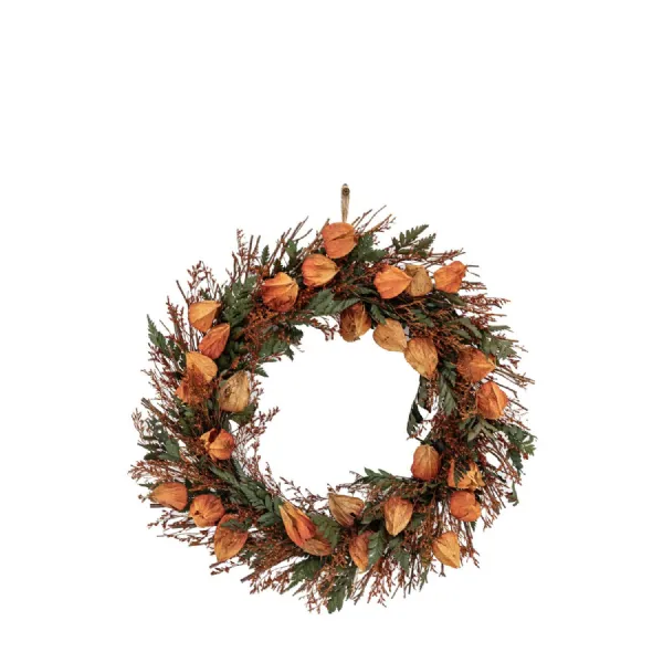 Dry Flower Wreath Rust 460mm