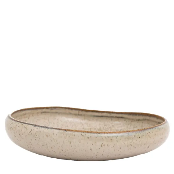 Speckle Glaze Pasta Bowl Oatmeal (4pk)
