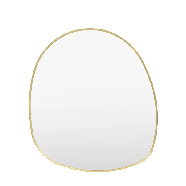 Holworth Pebble Mirror Gold 890x840mm