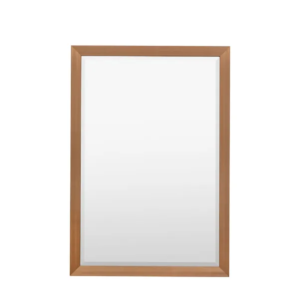 Bevel 25 mm Rectangle Mirror Bronze