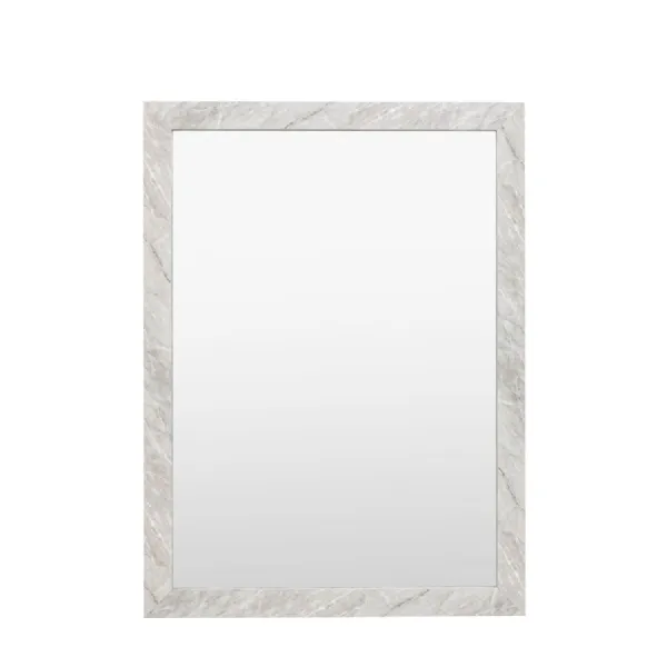 Glass Size mm 500x700 Mirror Marbled White Small