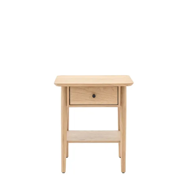 1 Drawer Bedside Natural