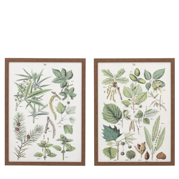 Study Framed Art Set of 2