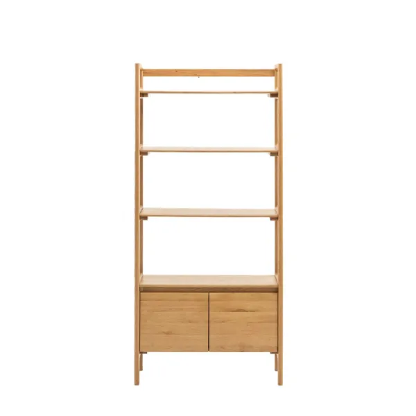Walnut Shelving Display Unit