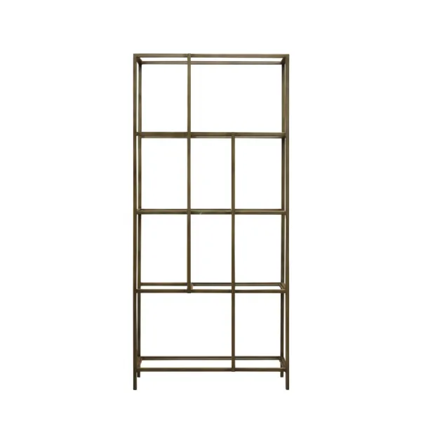 Bronze Glass Shelving Display Unit