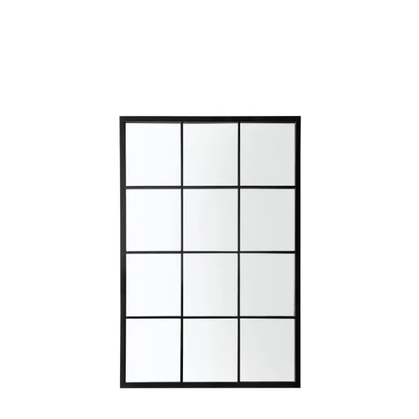 Darland Outdoor Mirror Black 1200x800mm