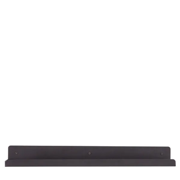 Black Iron Simple Wall Shelf