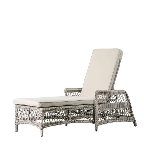 Rattan Garden Lounger