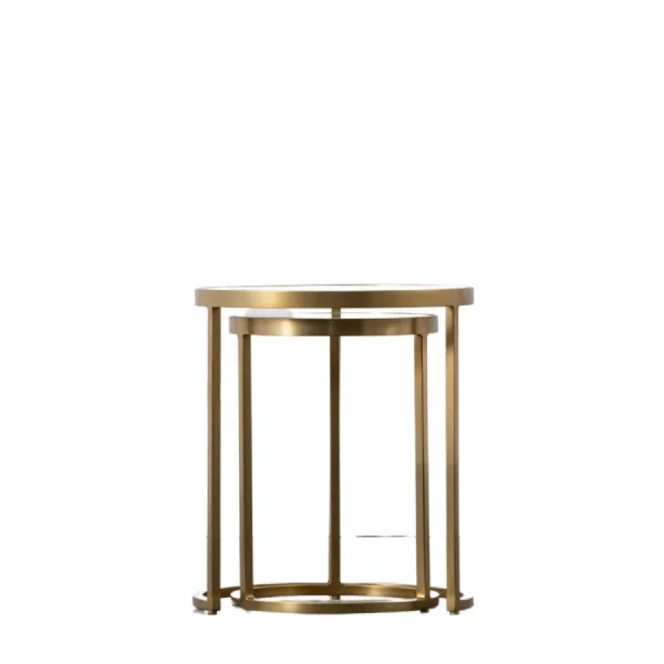 Rowe Nest of Two Tables Gold