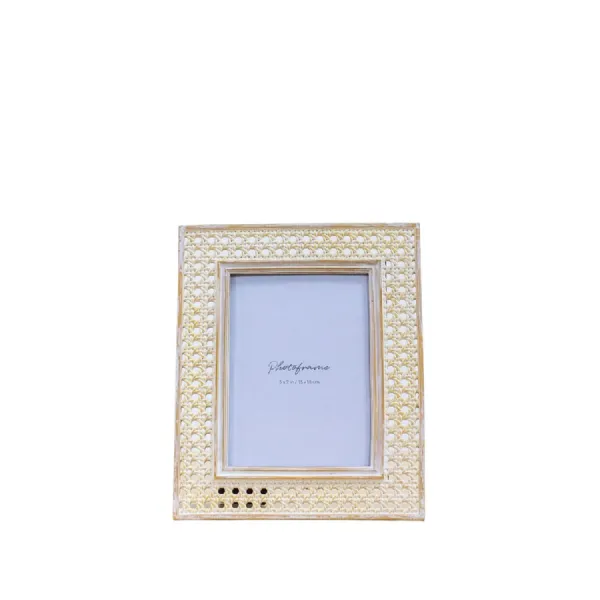 Archer Photo Frame 5x7 Rattan effect 210x20x250mm