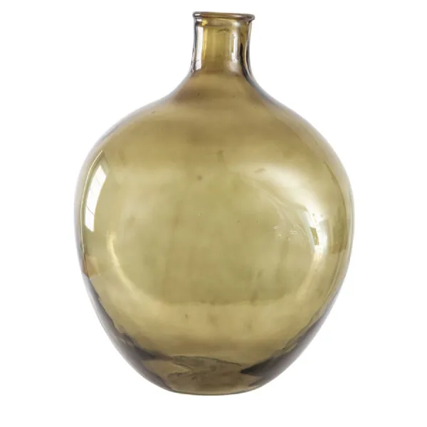 Burwell Bottle Vase Green 280x190x390mm