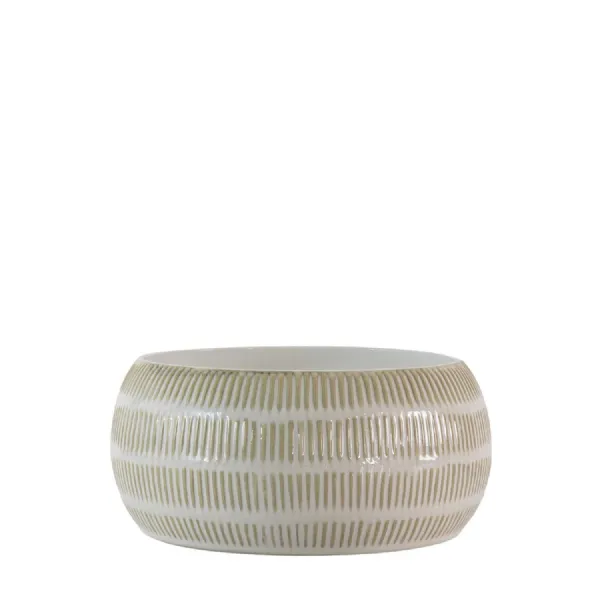 Abelia Bowl Natural Large 260x260x120mm