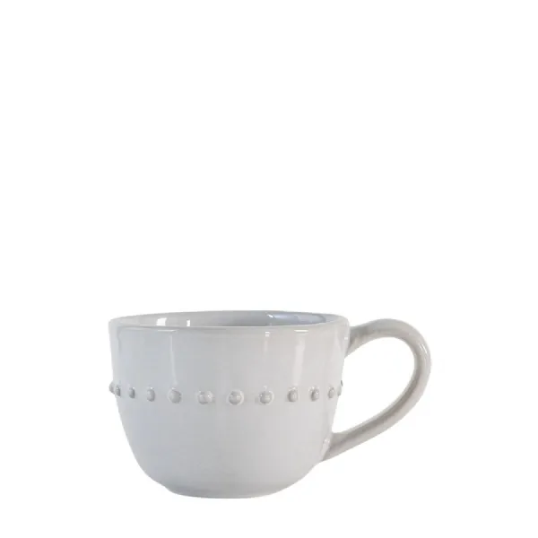 Organic Beaded Mug (4pk) 145x110x80mm