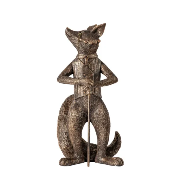 Lord Snooty Fox Bronze 160x130x315mm