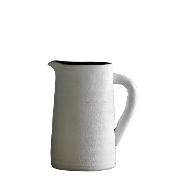 Stenson Vase Small White 215x160x250mm