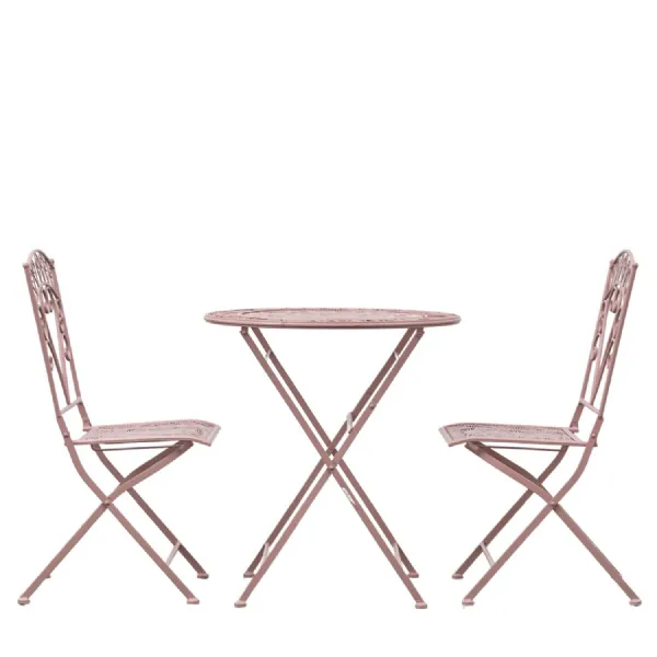 Coral Iron 2 Seater Outdoor Set