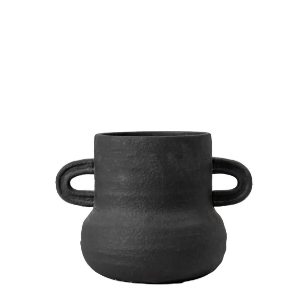 Gorki Vase Small Black 250x185x185mm