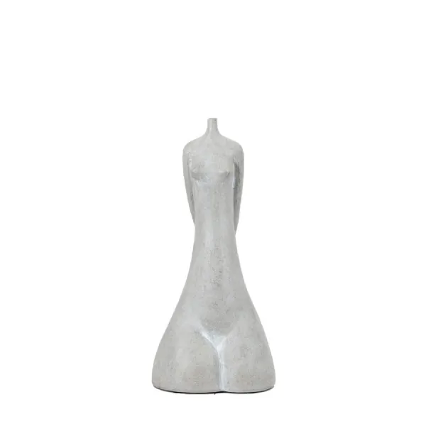 Carla Sculpture Small Grey 150x110x320mm