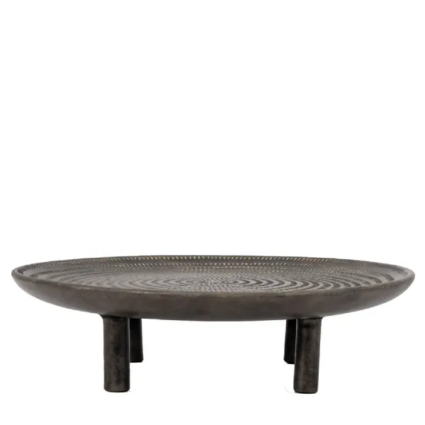 Black Modern Large Tray Coffee Table