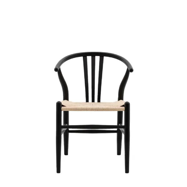 Whitney Chair Black (2pk)