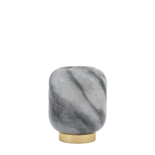 Maeve LED Lamp Black Gold 130x130x170mm