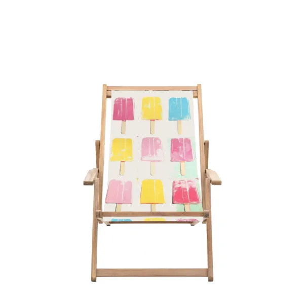 Multicoloured Deck Chair Ice Lollies