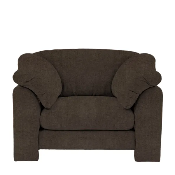 Verona Moody Fabric Armchair with Wrap Arm Cushions
