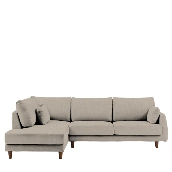 Willow Dusty Fabric Left Hand Facing Chaise Sofa