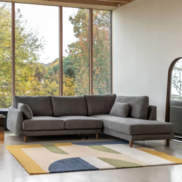 Willow Magnet Fabric Right Hand Facing Chaise Sofa