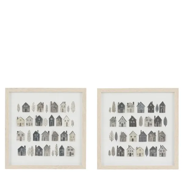 Home Sweet Home Framed Art Set of 2