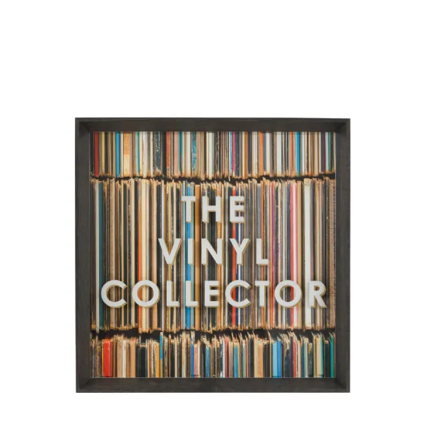 The Vinyl Collector Framed Art