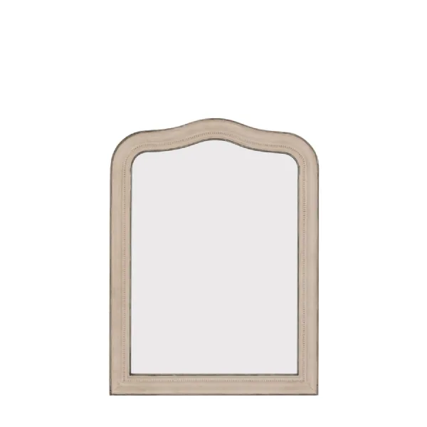 Glass Size mm 490 x 690mm Arch Mirror Grey