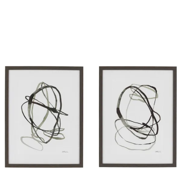 Momentum I And Ii Framed Art Set Of 2