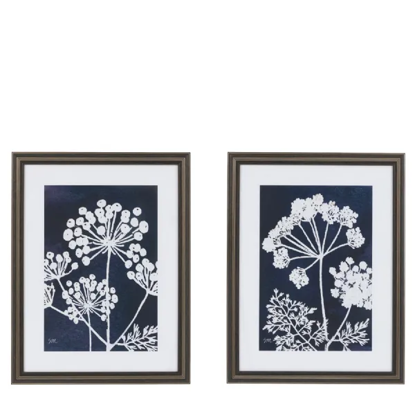Midnight Garden Framed Art Set Of 2