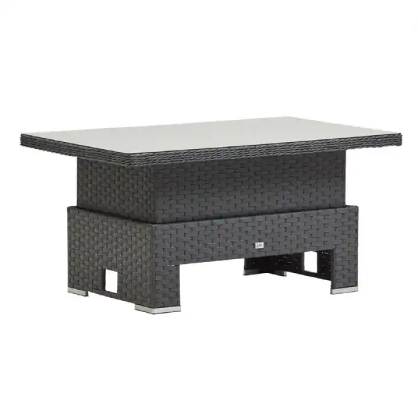 Homely Rattan Riser Table in Grey