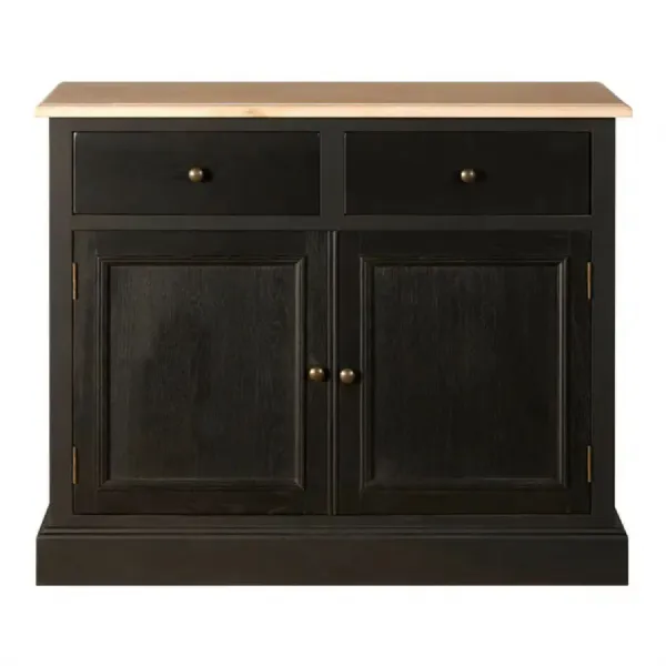 Black and copper Lyon small sideboard