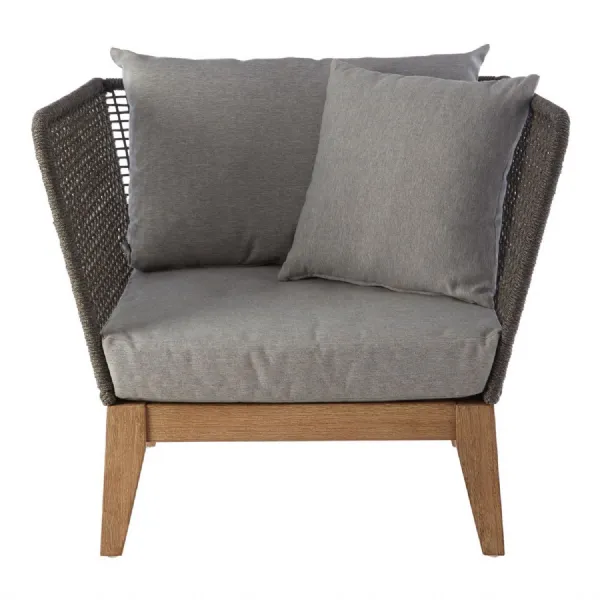 Grey Rope Armchair