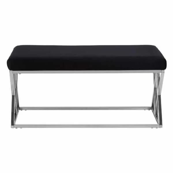 Allure Black Seat Bench