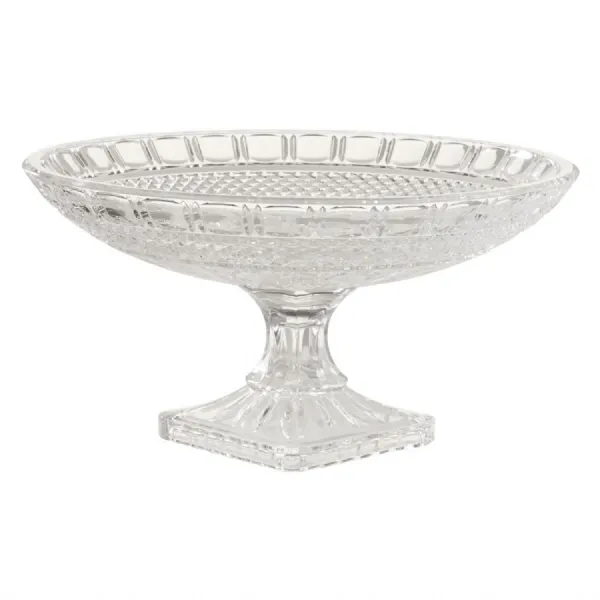 Decorative Glass Wide Lip Dish