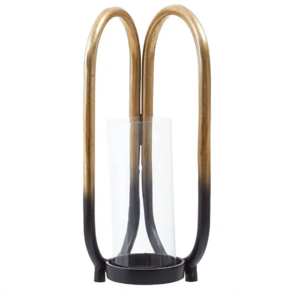 Industrial Oblong Structure Large Candle Holder