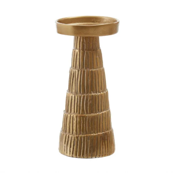 Contemporary Conical Base Small Candle Holder