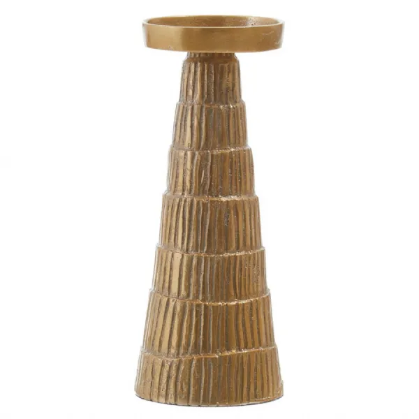 Contemporary Conical Base Large Candle Holder