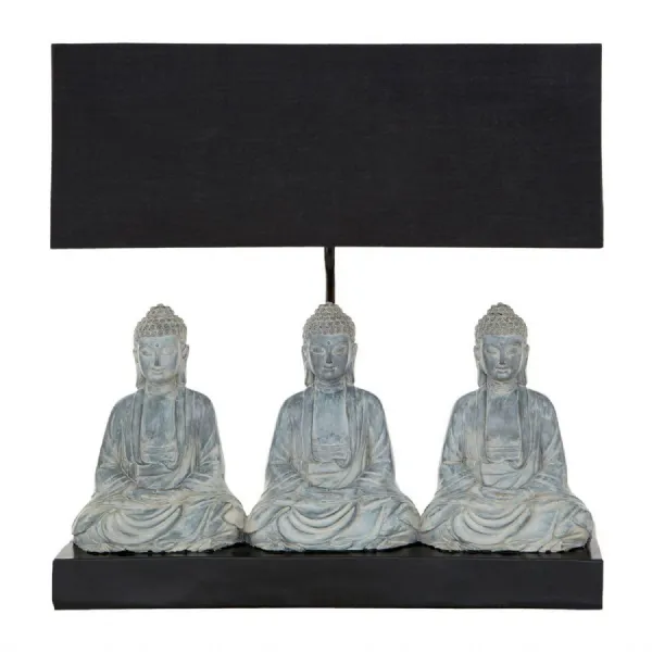 Rectangular Buddha Statue Table Lamp